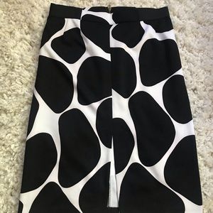 Dot Print Skirt